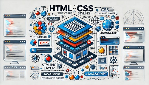 HTML、CSS、JavaScript,イメージ